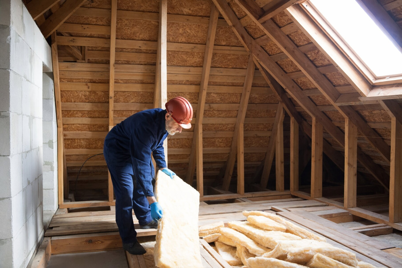 Attic air sealing